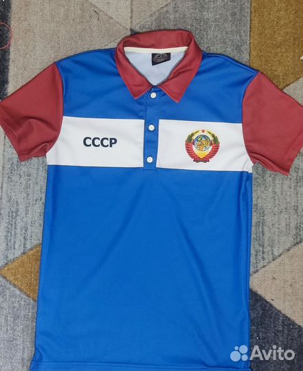 Поло с принтом СССР