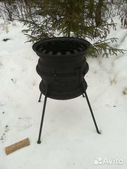 Печь под казан