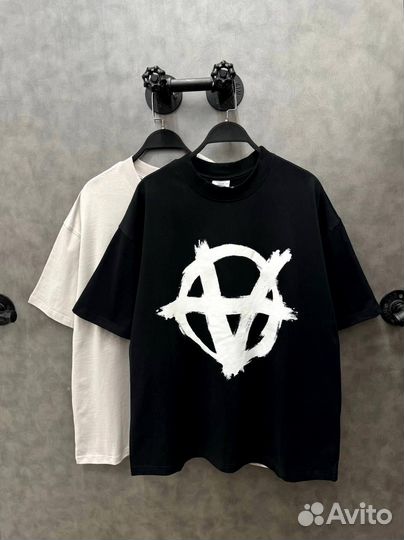 Vetements футболка оверсайз унисекс