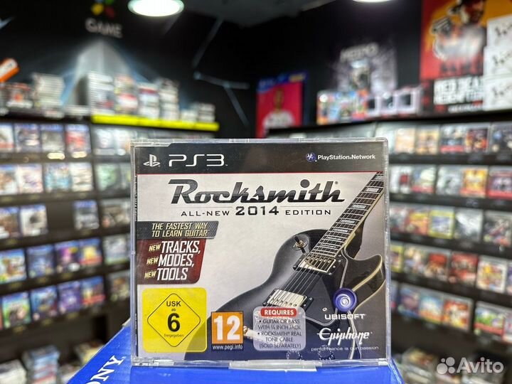 Игры для PS3: Rocksmith 2014