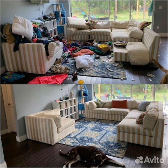 Клининг уборка квартир, мытье окон, химчистка