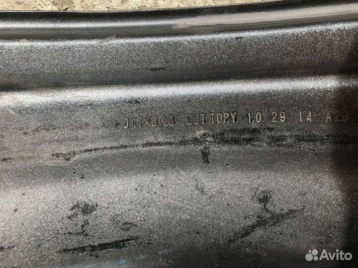 Диск штампованный оригинальный Toyota Rav 4