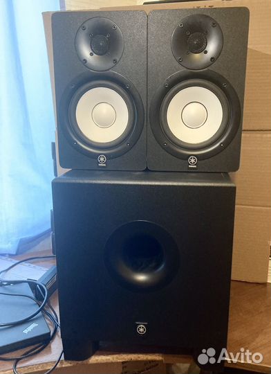 Комплект студ. мониторы Yamaha + сабвуфер