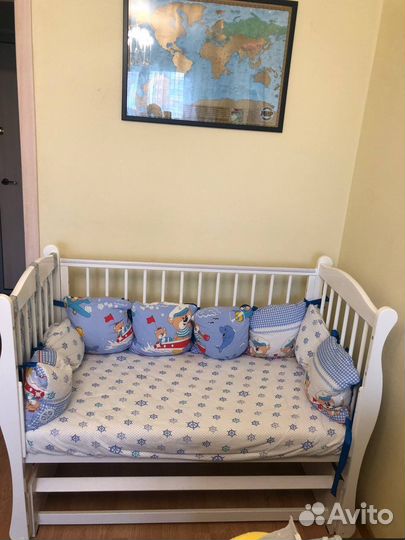 Детская кроватка Noony Wood Simple (Уралочка)