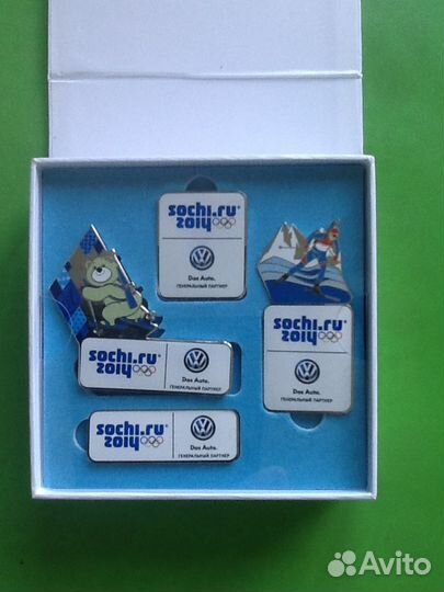 Набор Олимпийских значков Сочи 2014