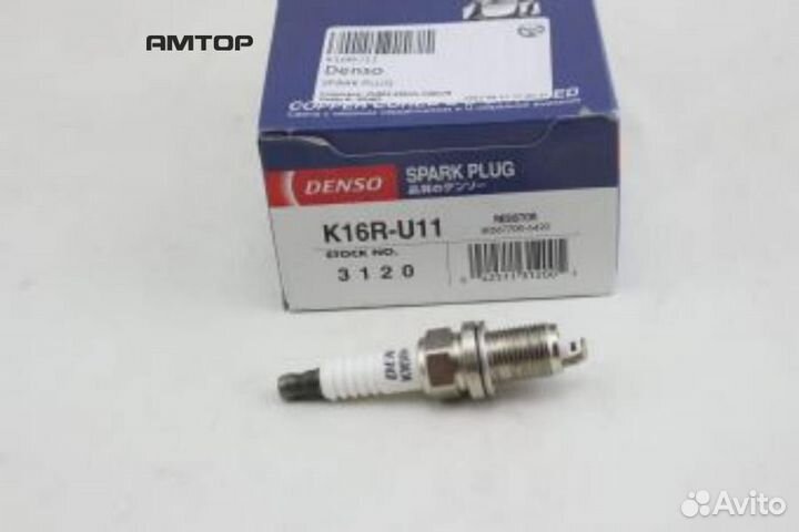 Denso K16R-U11 Свеча зажигания toyota auris/avensi