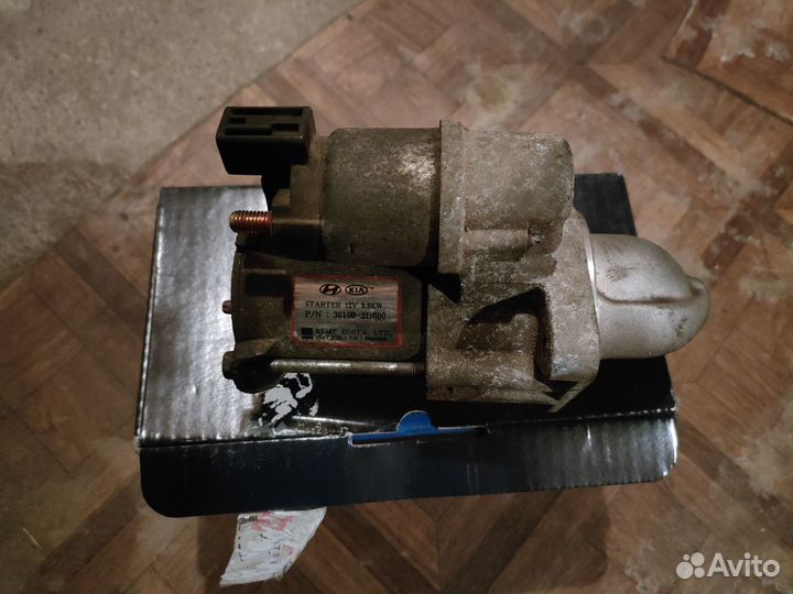 Стартер на hyundai solaris