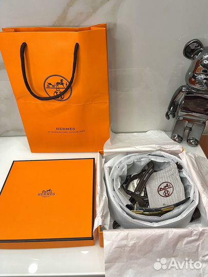 Мужской двусторонний кожаный ремень Hermes