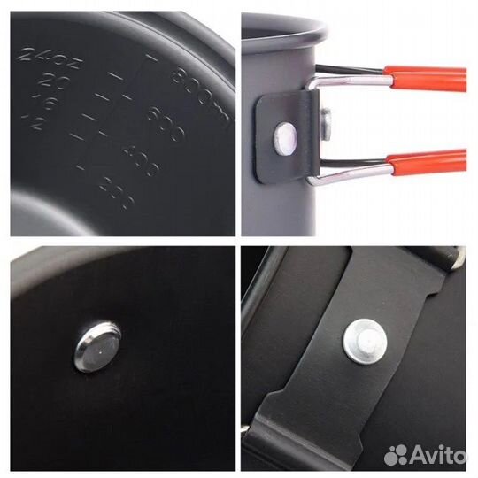 Походный набор посуды Widesea WSC-101