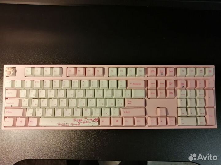 Varmilo VA108M Sakura Cherry MX Speed Silver