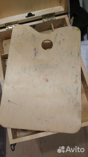 Этюдник на ножках 28х40, береза