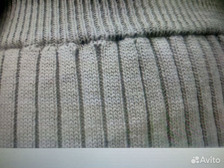 Комплект вязаный с юбкой топом и ковточкой