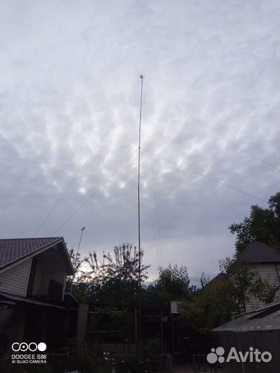 Мачта для антенны телескопическая