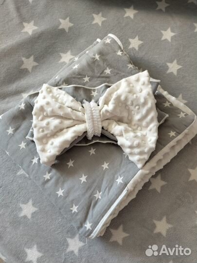 Конверт одеяло на выписку осень