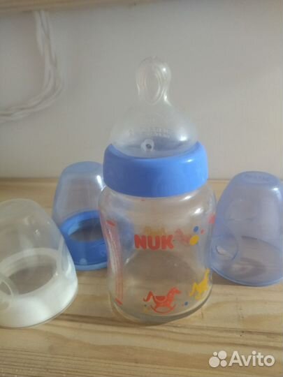 Стеклянная бутылочка nuk
