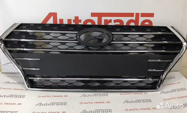 Решетки радиатора Hyundai Solaris 2017