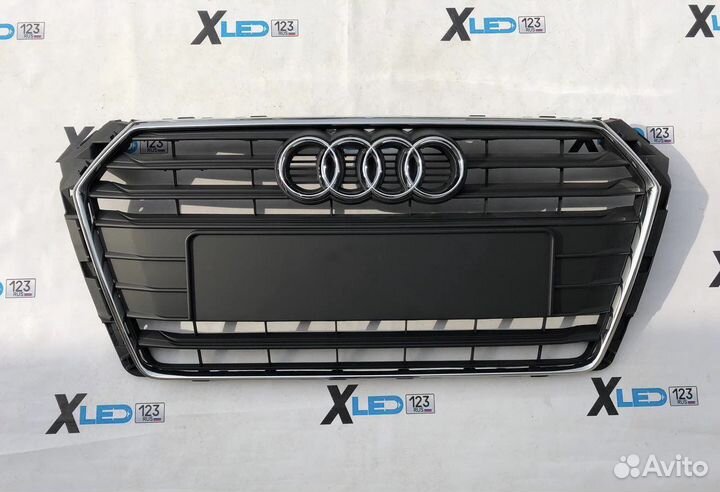 Решетка радиатора Audi A4 B9 2016+