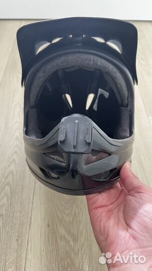Шлем с креплением для камеры +очки