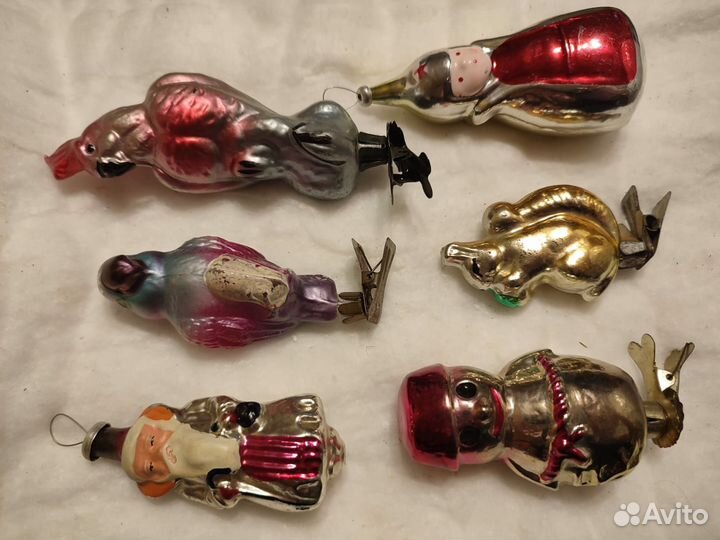 Елочные игрушки СССР