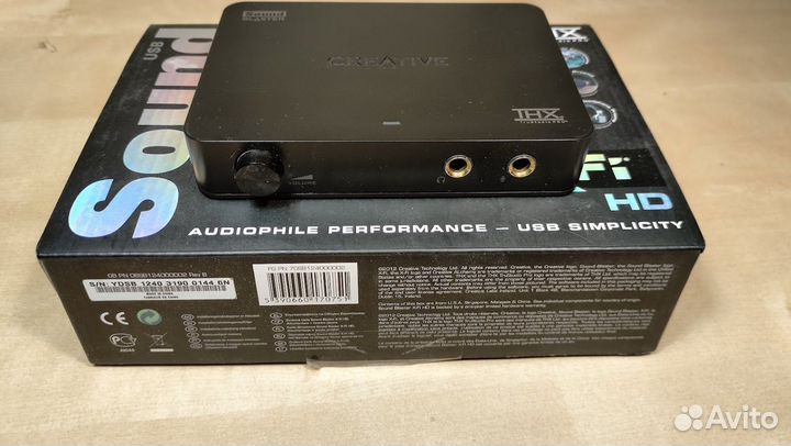 Цап DAC Creative X-Fi HD