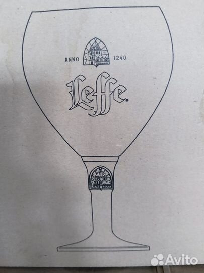 Пивные бокалы leffe 0,5л