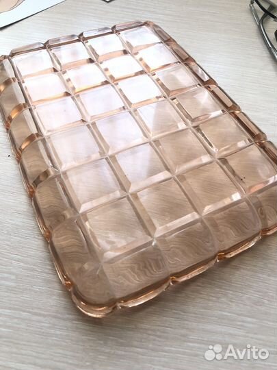 Посуда цветное стекло