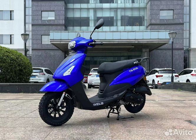 Скутер Wels XG 50(80)сс синий
