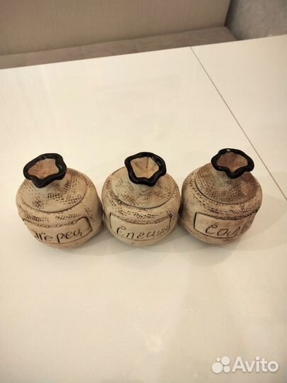 Набор баночек для специй