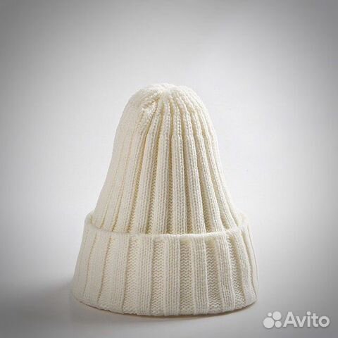 Детская вязаная шапка бини