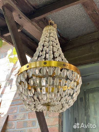 Хрустальная люстра СССР