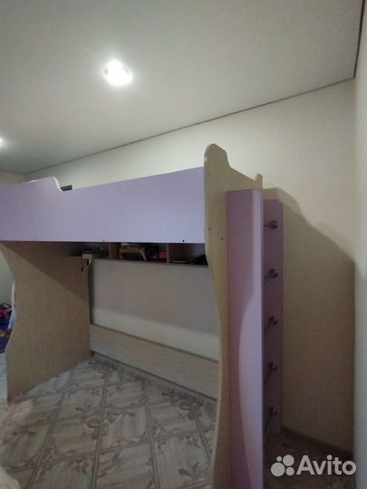 Детская кровать чердак