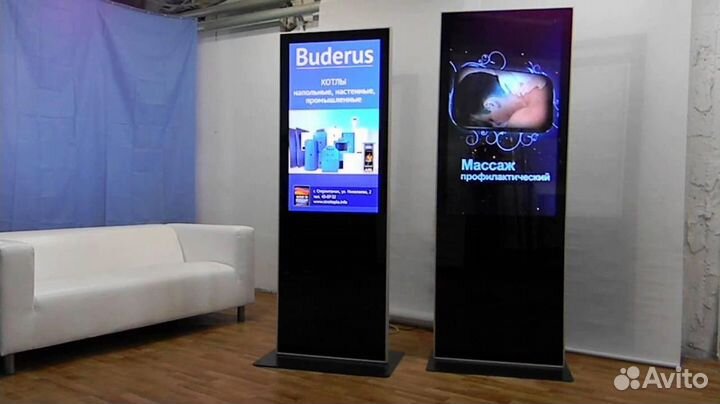 Рекламные стойки с доходом от первых дней