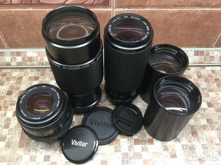 Объективы Pentax и ломо проекционные