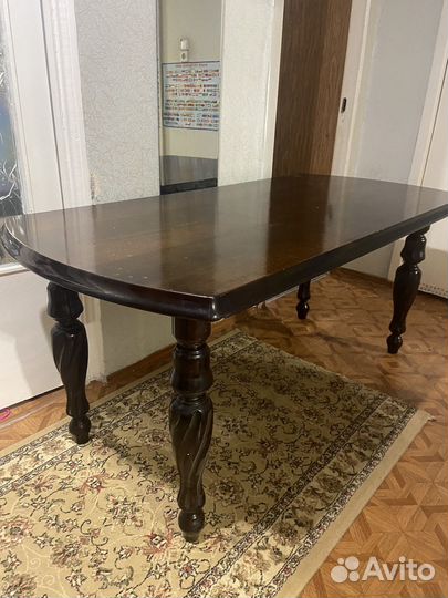 Стол со стульями бу