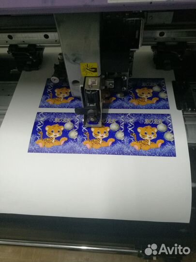 Печать на самоклеющейся пленке