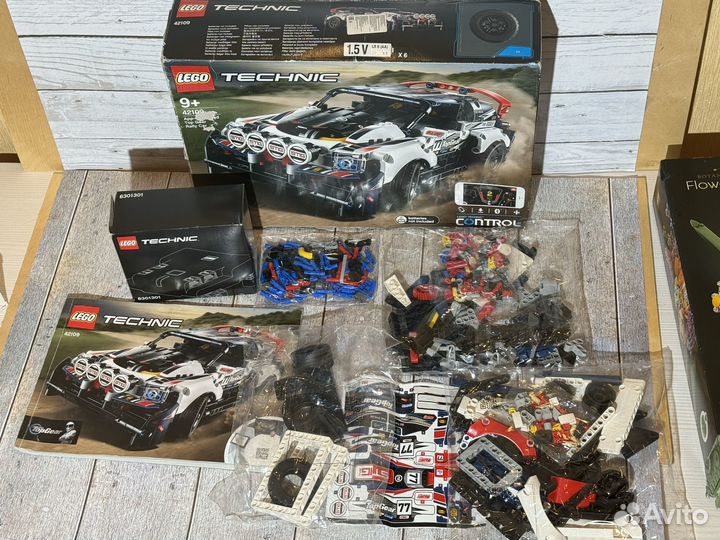 Новый Lego technic 42109 Rally car Top Gear