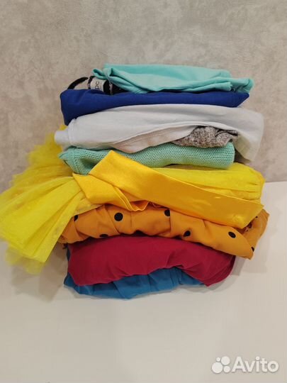 Пакет одежды на девочку 98 104