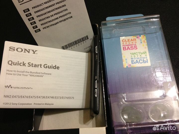 Sony NWZ-E473 - на запчасти