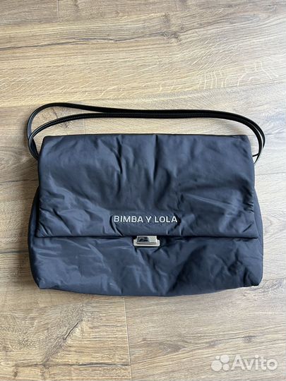 Сумка Bimba y lola из нейлона, цвет черный