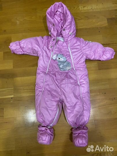 Зимний комбинезон для девочки