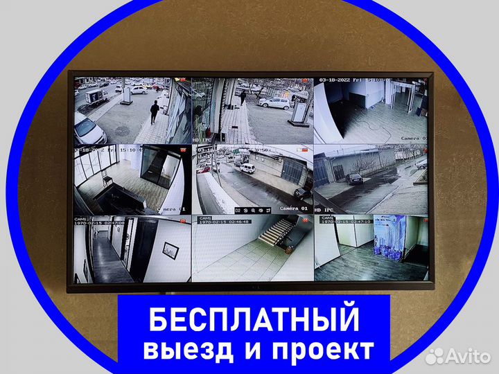 Видеонаблюдение ip монтаж,WiFi камеры
