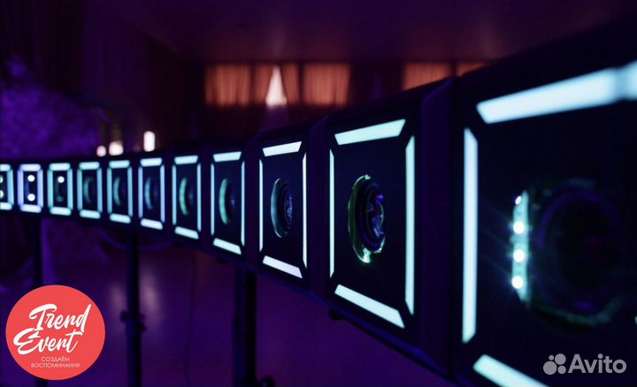 Аренда фотозоны Буллет Тайм