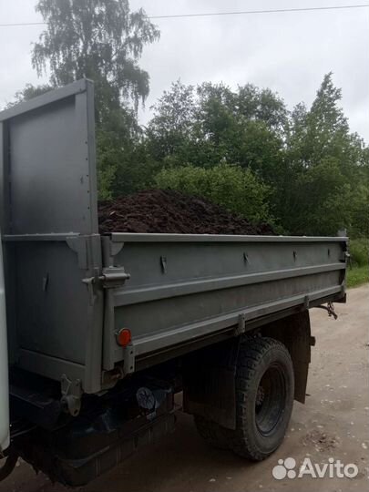 Доставка земли,чернозёма, навоза,торфа,помета