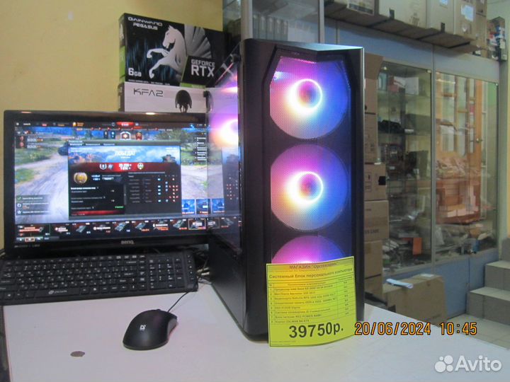 Игровой пк RTX3050