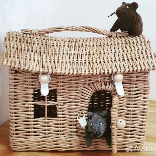 Домик плетеный