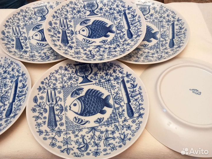 Тарелка авторская роспись 1шт