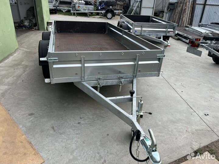 Прицеп двухосный Оцинк 3.05х1.55 кмпз