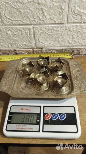 Поднос и подрамники. Серебро