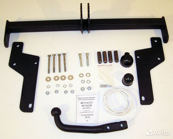Фаркоп на renault duster