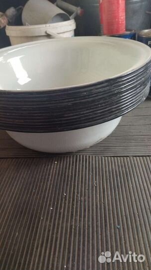 Эмалированный таз 12л